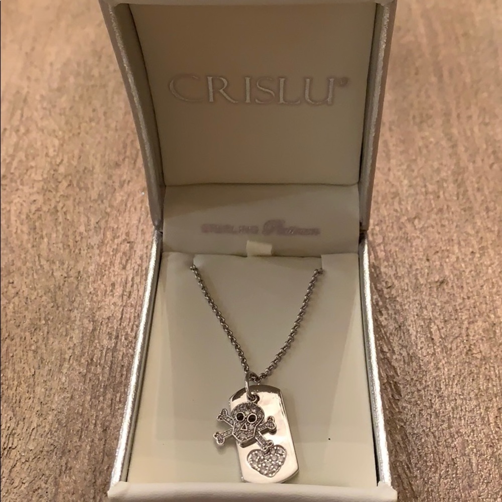 Authentic Crislu Silver Women’s Necklace